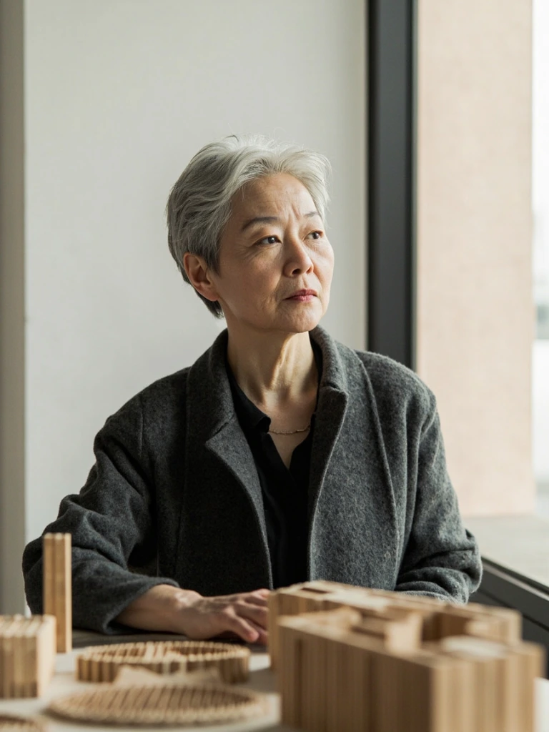 Portrait of Fumiko Nakata, Founding Principal.
