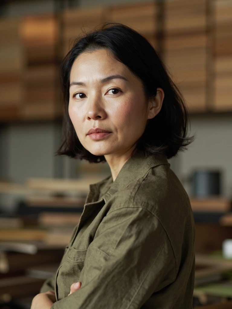 Portrait of Marie-Claire Tachibana, Senior Partner.